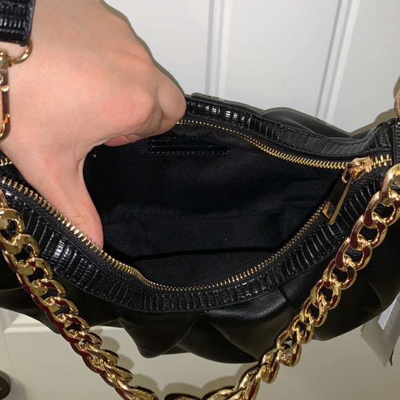 Black Soft Leather Crossbody - Picture 14 of 16